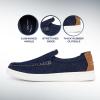 imageNautica Mens SlipOn Loafers Casual Moc Toe Sneakers Boat Shoes Slipper for Men  Lightweight amp Comfortable  DerwinIndigo Denim