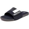 imageNautica Mens Athletic Slide Sandal Adjustable Straps Comfort SlipOnGrey