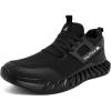 imageNautica Mens Casual Fashion Sneakers  Lightweight LaceUp Athletic Walking Shoes for Gym amp Tennis ComfortableBlacklazith