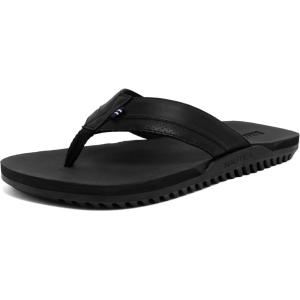 imageNautica Mens Flip Flop Beach Sandal Boat Slide Water SlippersBlackfriedrich