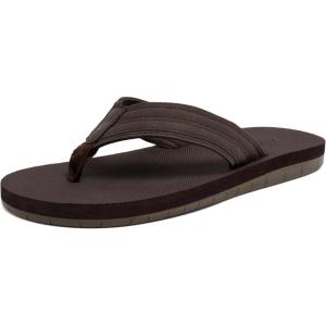 imageNautica Mens Flip Flop Beach Sandal Boat Slide Water SlippersBrownthon