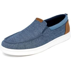 imageNautica Mens SlipOn Loafers Casual Moc Toe Sneakers Boat Shoes Slipper for Men  Lightweight amp Comfortable  DerwinBlue Denimpatro