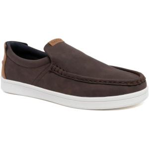 imageNautica Mens SlipOn Loafers Casual Moc Toe Sneakers Boat Shoes Slipper for Men  Lightweight amp Comfortable  DerwinBrownBrown