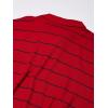 imageNautica Mens Classic Short Sleeve Striped Polo ShirtNautica Red