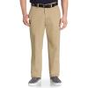 imageNautica Mens Big and Tall Twill FlatFront PantTrue Khaki D83050