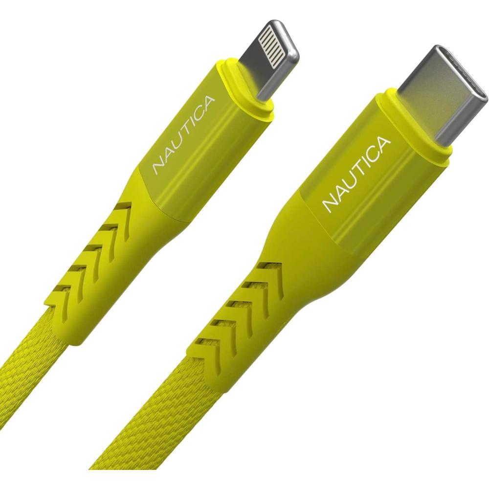 imageNautica USB C to Lighting Cable 4FT iPhone Charger Cable Type C to Lighting Cable MFi Certified Lighting to Type C Fast Charging Cord for iPhone 1312 11 X XS XR iPad AirPods and Many More