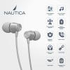 imageNautica B310 Sport Wireless Bluetooth Earphones with TypeC Charging Cable Neckband Earphones Magnetic Earbuds Bluetooth v50 Earphones High Volume Levels Flexibility Portable Sweat Proof Gray