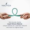 imageNautica B310 Sport Wireless Bluetooth Earphones with TypeC Charging Cable Neckband Earphones Magnetic Earbuds Bluetooth v50 Earphones High Volume Levels Flexibility Portable Sweat Proof Green