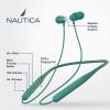 imageNautica B310 Sport Wireless Bluetooth Earphones with TypeC Charging Cable Neckband Earphones Magnetic Earbuds Bluetooth v50 Earphones High Volume Levels Flexibility Portable Sweat Proof Green