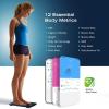 imageNautica Body Tracker Digital Bathroom Scale BluetoothEnabled Smart Scale with BMI Body Fat Muscle Mass Tracking amp More Syncs with Smartphone App for Body Composition Tracking 396 LbsQuartz Stone