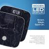 imageNautica Body Tracker Digital Bathroom Scale BluetoothEnabled Smart Scale with BMI Body Fat Muscle Mass Tracking amp More Syncs with Smartphone App for Body Composition Tracking 396 LbsBlack Stone