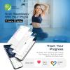 imageNautica Body Tracker Digital Bathroom Scale BluetoothEnabled Smart Scale with BMI Body Fat Muscle Mass Tracking amp More Syncs with Smartphone App for Body Composition Tracking 396 LbsNavy Red