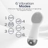 imageNautica PC130 Sonic Facial Cleansing Brush Made with Ultra Hygienic Soft Silicone Waterproof and Rechargeable Face Scrub Brush for Men amp Women  MilkMilk