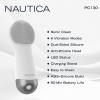 imageNautica PC130 Sonic Facial Cleansing Brush Made with Ultra Hygienic Soft Silicone Waterproof and Rechargeable Face Scrub Brush for Men amp Women  MilkMilk