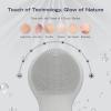 imageNautica PC130 Sonic Facial Cleansing Brush Made with Ultra Hygienic Soft Silicone Waterproof and Rechargeable Face Scrub Brush for Men amp Women  MilkMilk
