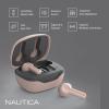 imageNautica True Wireless Stereo Earbuds with Charging Case T400 BlackNude