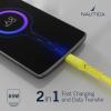 imageNautica TypeC to TypeC Cable 7 ft USBC to USBC Fast Charging Cable with 65W Power Delivery amp 480Mbps Data Transfer Compatible for Google Pixel Samsung and Apple Devices amp More 7FT NavyYellow