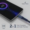 imageNautica TypeC to TypeC Cable 7 ft USBC to USBC Fast Charging Cable with 65W Power Delivery amp 480Mbps Data Transfer Compatible for Google Pixel Samsung and Apple Devices amp More 7FT NavyNavy