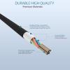imageNautica USBC to USBC Cable 15W HighSpeed Charging Durable Braided Cable Premium Quality Universal Compatibility Black
