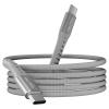 imageNautica USBC to USBC Cable 15W HighSpeed Charging Durable Braided Cable Premium Quality Universal Compatibility Gray