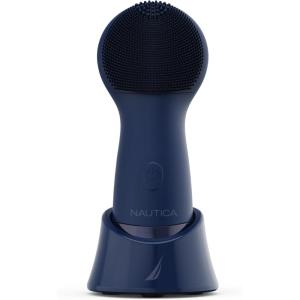 imageNautica PC130 Sonic Facial Cleansing Brush Made with Ultra Hygienic Soft Silicone Waterproof and Rechargeable Face Scrub Brush for Men amp Women  MilkNavy