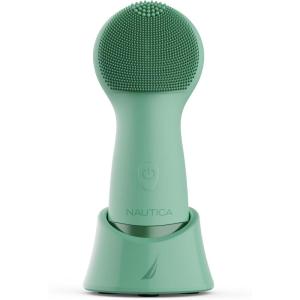 imageNautica PC130 Sonic Facial Cleansing Brush Made with Ultra Hygienic Soft Silicone Waterproof and Rechargeable Face Scrub Brush for Men amp Women  MilkPond
