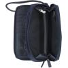 imageNautica On The Double Zip Around Vegan Leather Womens RFID Clutch Wallet With Wristlet Strap IndigoIndigo