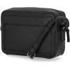imageNautica Womens Candid Camera Adjustable Crossbody BagBlack Sherpa