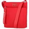 imageNautica Diver Nylon Small Womens Crossbody Bag Purse with Adjustable Shoulder StrapRed Enamel
