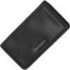 imageNautica Seaside Slim Womens Wallet RFID Blocking Credit Card Holder Coin Purse Checkbook Organizer Clutch Small Vegan Leather Wallet for Travel Black LogoBlack