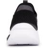 imageNautica Kids Athletic SlipOn Sneakers  Comfortable Bungee Running Shoes for Boys and Girls  Stylish and Supportive Footwear for Active Kids Big KidLittle KidToddlerGrey Blackmolded