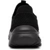 imageNautica Kids Athletic SlipOn Sneakers  Comfortable Bungee Running Shoes for Boys and Girls  Stylish and Supportive Footwear for Active Kids Big KidLittle KidToddlerBlack Mono 2