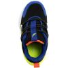 imageNautica Kids Boys and Girls Athletic SlipOn Sneakers Lightweight Bungee Running Shoes for Toddler Little Kid and Big KidBlack Blue