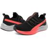 imageNautica Kids Boys and Girls Athletic SlipOn Sneakers Lightweight Bungee Running Shoes for Toddler Little Kid and Big KidBlack Pinkseabert