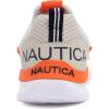 imageNautica Kids Boys and Girls Athletic SlipOn Sneakers Lightweight Bungee Running Shoes for Toddler Little Kid and Big KidBone Orangestellan