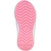 imageNautica Kids Boys and Girls Athletic SlipOn Sneakers Lightweight Bungee Running Shoes for Toddler Little Kid and Big KidGrey Pink Glitter
