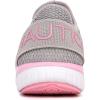 imageNautica Kids Boys and Girls Athletic SlipOn Sneakers Lightweight Bungee Running Shoes for Toddler Little Kid and Big KidGrey Pink Glitter