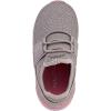 imageNautica Kids Boys and Girls Athletic SlipOn Sneakers Lightweight Bungee Running Shoes for Toddler Little Kid and Big KidGrey Pink Glitter