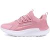 imageNautica Kids Boys and Girls Athletic SlipOn Sneakers Lightweight Bungee Running Shoes for Toddler Little Kid and Big KidMauve Metallic