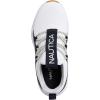 imageNautica Kids Boys and Girls Athletic SlipOn Sneakers Lightweight Bungee Running Shoes for Toddler Little Kid and Big KidNavy Greenseabert