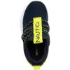 imageNautica Kids Boys and Girls Athletic SlipOn Sneakers Lightweight Bungee Running Shoes for Toddler Little Kid and Big KidNavy Limeselah