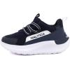 imageNautica Kids Boys and Girls Athletic SlipOn Sneakers Lightweight Bungee Running Shoes for Toddler Little Kid and Big KidNavy White