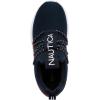 imageNautica Kids Boys and Girls Athletic SlipOn Sneakers Lightweight Bungee Running Shoes for Toddler Little Kid and Big KidNavy White Redselah