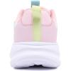 imageNautica Kids Boys and Girls Athletic SlipOn Sneakers Lightweight Bungee Running Shoes for Toddler Little Kid and Big KidPink Blue Lime