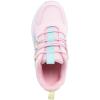 imageNautica Kids Boys and Girls Athletic SlipOn Sneakers Lightweight Bungee Running Shoes for Toddler Little Kid and Big KidPink Blue Lime