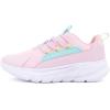imageNautica Kids Boys and Girls Athletic SlipOn Sneakers Lightweight Bungee Running Shoes for Toddler Little Kid and Big KidPink Blue Lime