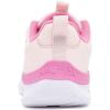 imageNautica Kids Boys and Girls Athletic SlipOn Sneakers Lightweight Bungee Running Shoes for Toddler Little Kid and Big KidPink Pink