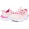 imageNautica Kids Boys and Girls Athletic SlipOn Sneakers Lightweight Bungee Running Shoes for Toddler Little Kid and Big KidPink Pink