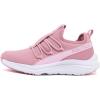 imageNautica Kids Boys and Girls Athletic SlipOn Sneakers Lightweight Bungee Running Shoes for Toddler Little Kid and Big KidPink on Pinkseabert