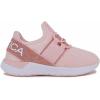 imageNautica Kids Boys and Girls Athletic SlipOn Sneakers Lightweight Bungee Running Shoes for Toddler Little Kid and Big KidRose Gold